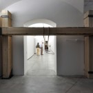 Arcangelo Sassolino - installazione site specific per la mostra / site-specific installation